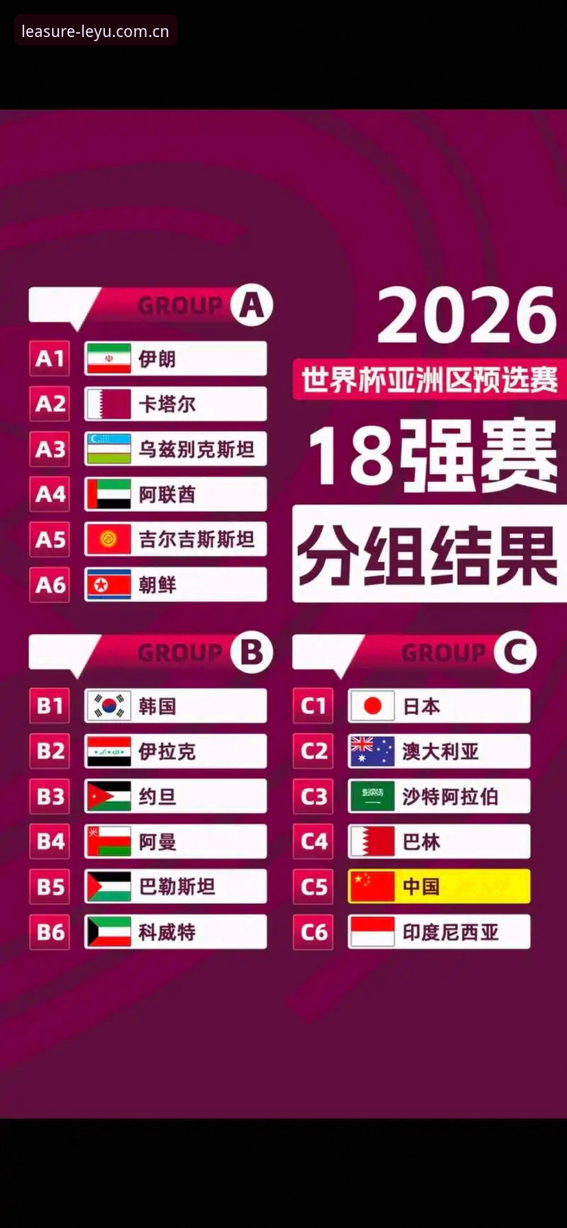 2026乐鱼官方APP U17世界杯抽签结果详解:中国男女足同遇强敌,乐鱼APP直播观赛指南